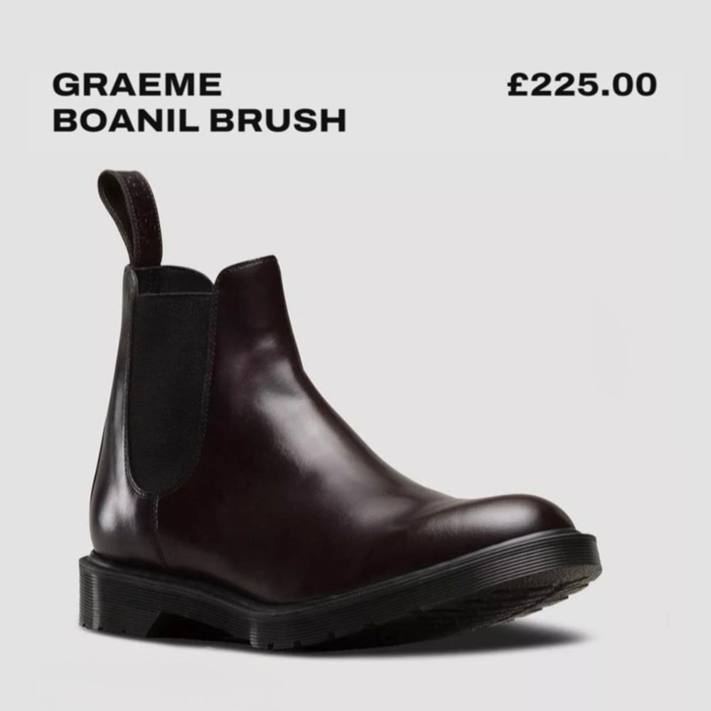 Dr Martens Made in England Graeme Boanil Brush Chelsea Boots - Picture 13 of 15